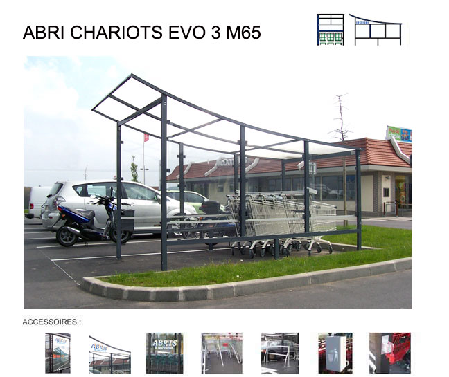 abris chariots EVO-3
