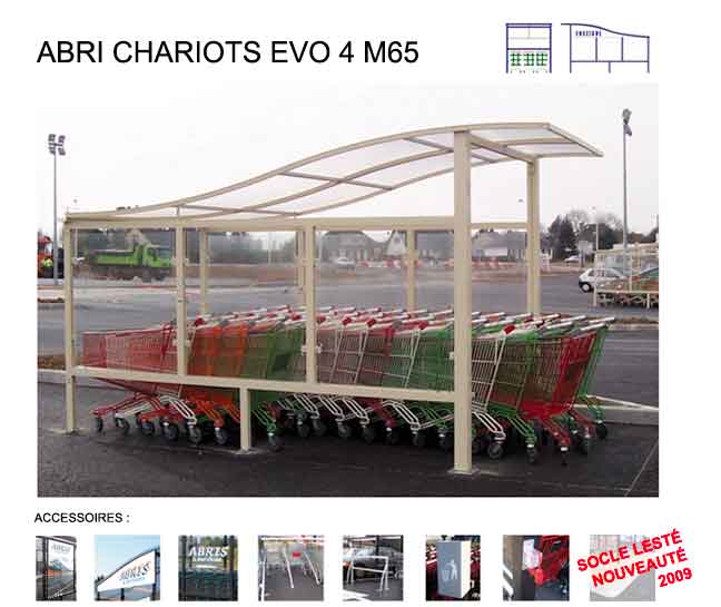 abris chariots EVO-4